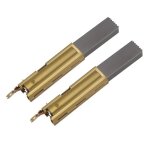 2 balais de charbon moteur 32 mm x 11 mm x 63 mm pour aspirateur eau karcher hoover vax bl21104 230260 ...