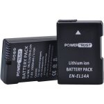 2 batteries en - el14 en - el14a pour nikon d3500 d3400 d3300 d3200 d3100 d5500 d5200 d5200 d5100 d5100 ...