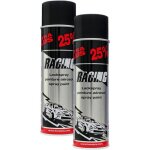2 bombes de peinture - carrosserie voiture - racing - noir mat - 500ml 2 bombes de peinture - carrosserie voiture - racing - noir mat - 500ml