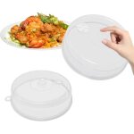 2 cloches micro - onde 23cm & 17cm - anti - �claboussures sans bpa