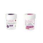 2 colorants alimentaires en poudre - violet - pourpre