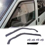 2 d�flecteurs de vent pluie dair noir fum� vitres lat�rales avant voiture compatible avec vw transporter ...