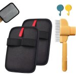 2 gant anti poils animauxgant poils animauxpoils magntiques pour enlever les poils danimaux de compagnie ...