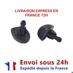 2 gicleur lave glace avant buse jet pare brise pour fiat citroen peugeot 2 gicleur lave glace avant buse jet pare brise pour fiat citroen peugeot