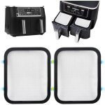 2 grille anti projection pour air fryer ninja 95 l foodi max dual zone af400eu & af451eu magntique accessoire ...