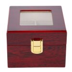 2 grilles en bois support de montre montre - bracelet vitrine bijoux cadeau bo�te de rangement organisateur ...