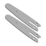 2 guides - cha�ne 4 pouces (128 mm) en acier au mangan�se pour mini tron�onneuse - aimoonsa