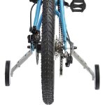 2 jeux de roues stabilisatrices pour v�lo le plastique le bois larbre de lacier de 24 pouces noir / argent ...