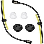 2 kits universels de filtre  essence durite en caoutchouc ampoule damorage joint rservoir pour dbroussaill ...