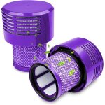 2 pack filtre compatible avec dyson v10 filtre aspirateur accessoire cyclone aspirateur pice de rechange ...