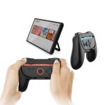 2 pack poigne noir pour switch2 / sans avec les joy - cons