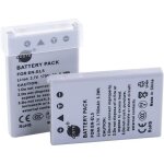 2 - pack rechange batterie pour nikon en - el5 coolpix p510 p520 p530 p5000 p5100 p6000 s10 3700 4200 ...