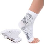 2 paires chaussettes de compression orthop�diques chaussette de contention pour homme et femme chaussettes ...