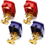 2 paires cosse batterie cosse bornes de batterie de voiture connecteurs à dégagement rapide de la batterie ... 2 paires cosse batterie cosse bornes de batterie de voiture connecteurs à dégagement rapide de la batterie ...