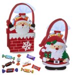 2 paniers de nol garnis de 60 chocolats kinder milka daim clbrations a offrir en fin danne