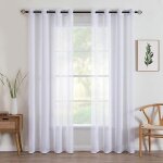 2 panneaux couleur pure rideaux de fentre rideaux traitement pour chambre salon rideaux  oeillets 140x240cm ...