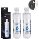 2 paquets sapplique  lt1000p / pc / pcs mdj64844601 adq74793501 adq7479350 filtre  eau de rechange ...