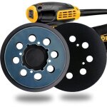 2 patins de rechange pour ponceuse dewalt dwe6423 / dwe6421 / dcw210 compatibles label