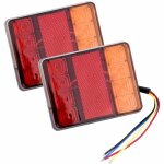2 pcs 12 v led feux arriere feux arrières multifonctionnel pour tracteur camion remorque 2 pcs 12 v led feux arriere feux arrières multifonctionnel pour tracteur camion remorque