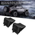 2 pcs bloc anti - dérapant cales de roue de voiture butées de glissière abs plaquettes de renversement ... 2 pcs bloc anti - dérapant cales de roue de voiture butées de glissière abs plaquettes de renversement ...