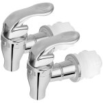 2 pcs distributeur de boissons robinet distributeur deau de remplacement robinet de remplacement (argent) ...