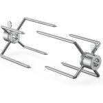2 pcs fourchette tourne broche fourchette  barbecue pour rtissoire  gril outil pour barbecue