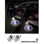 2 pcs led logo bmw projecteur porti�re tunning by222 lumi�re porte eclairage