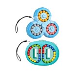 2 pcs magic bean puzzle 3d fidget toys jouet rotatif puzzle 3d anti stress cr�atif magic cube - soulager ...