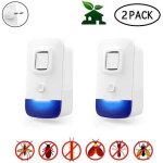2 pcs répulsif ultrason intérieur pour anti moustiques mouche fourmi cafard araignées inodore non toxique ... 2 pcs répulsif ultrason intérieur pour anti moustiques mouche fourmi cafard araignées inodore non toxique ...