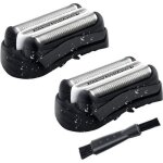 2 pi�ces 32b t�te de rasoir de remplacement pour braun 32b series 3 301s 310s 320s 330s 340s 360s 380s ...