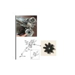 2 pi�ces 563152k000fff pour hyundai kia forte berline coupleur de colonne de direction flexible