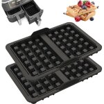 2 pièces accessoires air fryer ninja moule silicone À gaufres pour af400eu af451eu & af500eu gaufriers ... 2 pièces accessoires air fryer ninja moule silicone À gaufres pour af400eu af451eu & af500eu gaufriers ...