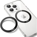 2 pices anneaux mtalliques compatible avec magsafe anneau autocollant adhsif 3m paisseur 065mm accessoire ...