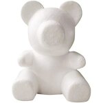 2 pi�ces artisanat mousse ours moules / bricolage saint valentin fleurs artificielles 30cm