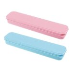 2 pices bote  couverts portablebote de rangement pour couverts de voyage bote  couverts de tige ...