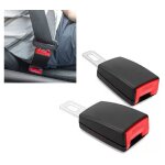 2 pices boucle de ceinture de scurit rallonge de ceinture de scurit sangles de fixation universelles ...