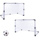 2 pi�ces buts de foot enfant buts de foot jardin buts de football pliable cages de foot enfant multicolore ...