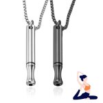 2 pièces collier de respiration pour arrêter pour arrêter de fumerchaîne siffletanti stress respirant ... 2 pièces collier de respiration pour arrêter pour arrêter de fumerchaîne siffletanti stress respirant ...