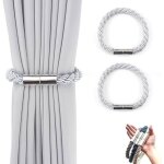 2 pi�ces embrasses rideau aimant�e tressage tressage magn�tiques rideaux boucle magn�tiques rideau boucle ...
