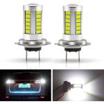 2 pi�ces h7 led ampoules antibrouillard 6500 k blanc 33smd lampe feux de jour drl ampoules 12v remplacement ...