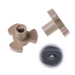 2 pieces micro - ondes plaque tournante coupleur support de de plateau darbre