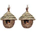 2 pices nid doiseau maison colibri pour lextrieur suspendu pour dcoration de jardin