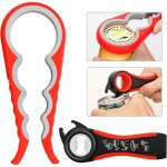 2 pices ouvre bocal manuel ouvre boite de conserve 5 en 1 ouvre bouteille 4 en 1 dcapsuleur multifonctionnel ...