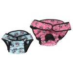 2 pi�ces pantalons physiologiques pour chiens doux et respirants sous - v�tements r�glables pour animaux ...