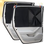 2 pi�ces pare soleil voiture b�b� rideau voiture bloquer les rayons uv et la chaleur pare soleil voiture ...