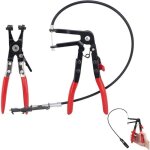 2 pices pince collier serrage flexible 650mm pour chappement et durites