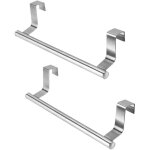 2 pi�ces porte torchons porte serviette de porte barre torchon cuisine acier inoxydable barre porte torchon ...