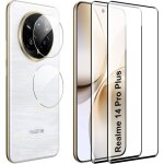 2 + 2 pi�ces protecteur d�cran pour realme 14 pro plus / realme 14 pro + verre tremp� protection de lappareil ...