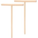 2 pices rpartiteur de taleur crpe en bois pte  crpes spatule pour une utilisation en cuisine