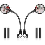 2 pièces retroviseur velo - universel rétroviseur de vélo convexe hd - 360° réglable - pour vélo trotinette ... 2 pièces retroviseur velo - universel rétroviseur de vélo convexe hd - 360° réglable - pour vélo trotinette ...